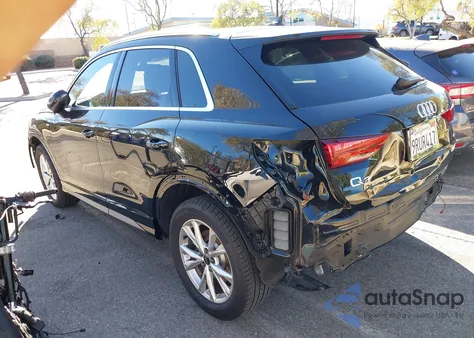 2024 Audi Q3 Premium 45 Tfsi S Line Quattro Tiptronic z USA, uszkodzony, nr VIN WA1DECF34R1168747